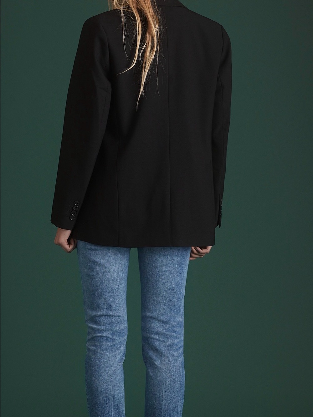 AE77 Premium Over Size Blazer - Women's Jacket - Picture 2 of 8